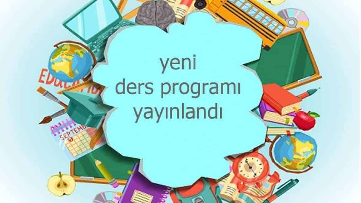 7 EKİM 2024 TARİHİNDEN İTİBAREN GEÇERLİ SINIF DERS PROGRAMLARI HAZIR...